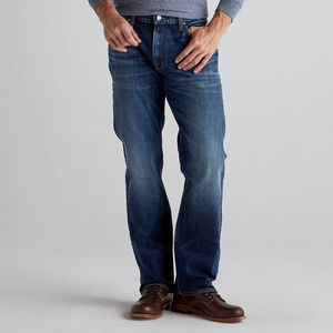 Lucky Brand Men's 36x30 363 Straight Denim Jeans in Nian, Medium Wash